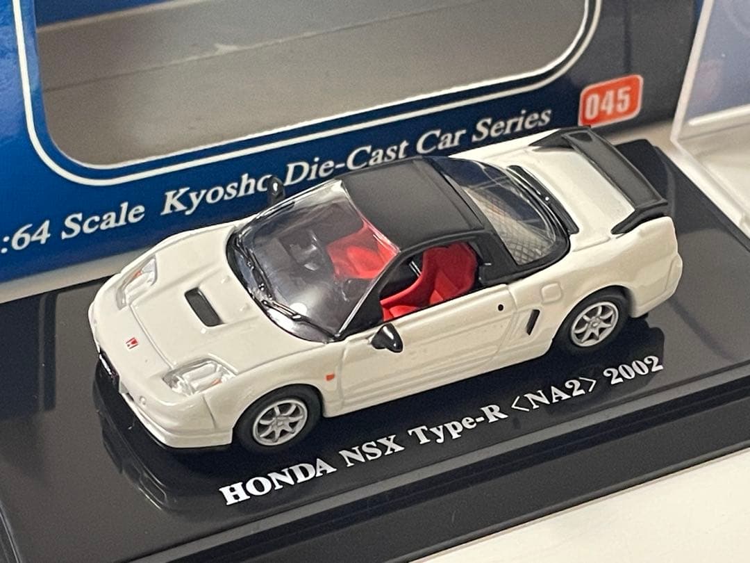 1/64 京商 ホンダNSX Type-R NA2 2002 後期型 ホワイト