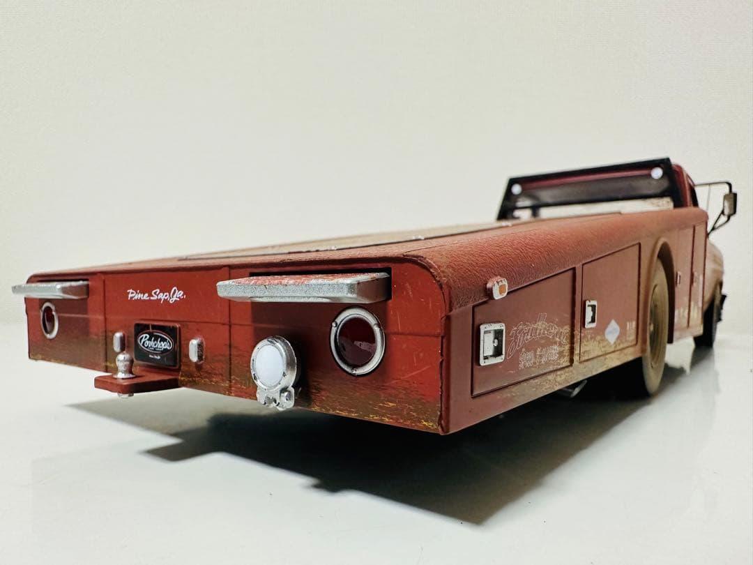 acme/'70 Fordフォード F-350 RAMP TRUCK 1/18