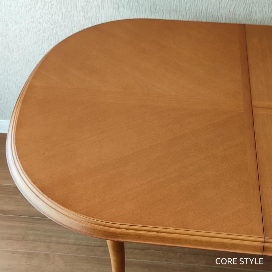 マルニ木工　マキシマム　ダイニングテーブル　伸長式　猫脚