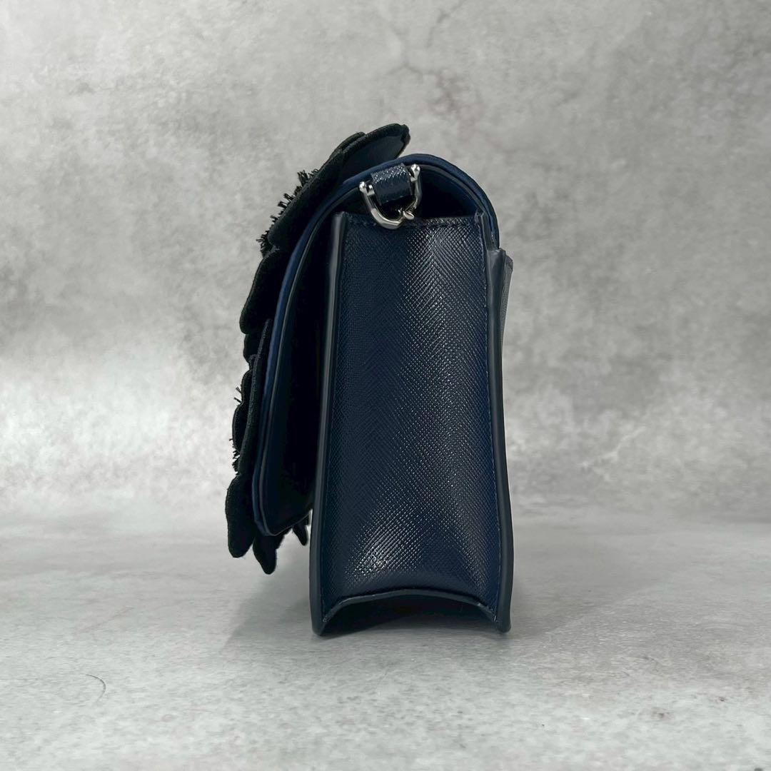 未使用級◎ケイトスペード　マディソン　アップリケ　エンブロイダード　フローラル