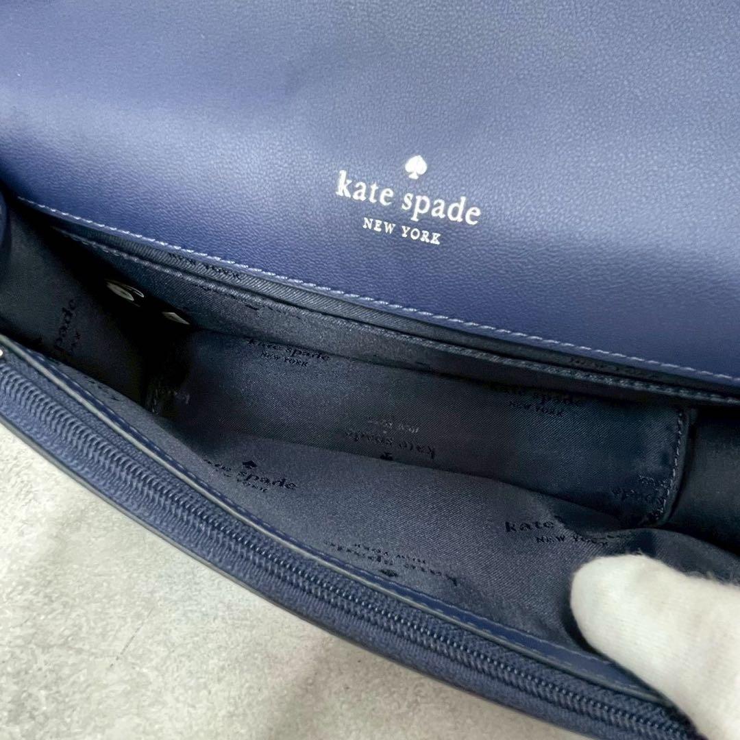 未使用級◎ケイトスペード　マディソン　アップリケ　エンブロイダード　フローラル