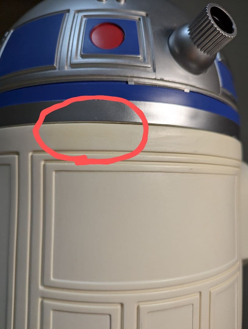 スターウォーズ「R2-D2 ダストボックス　ゴミ箱」中古美品
