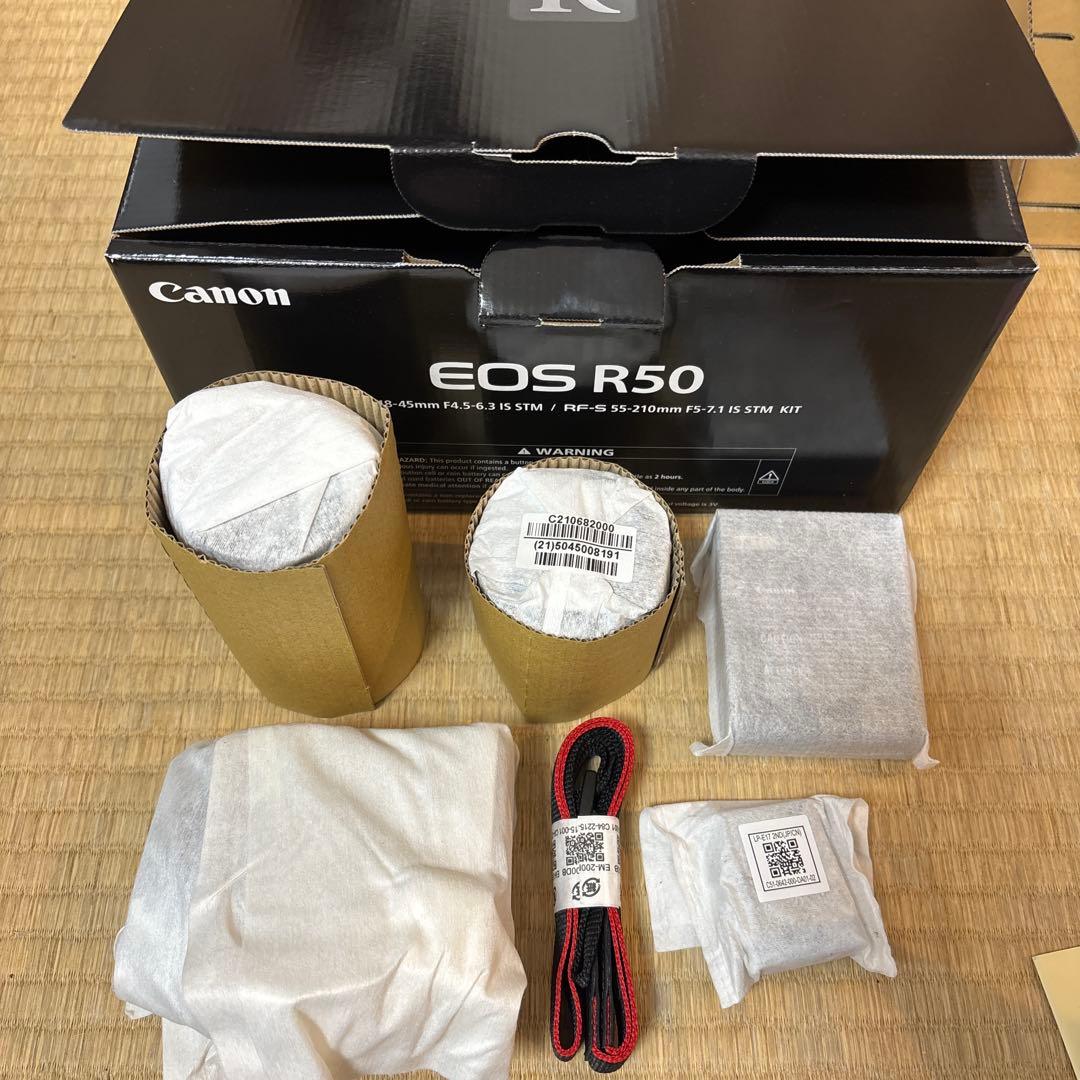 Canon EOS R50 ミラーレス一眼 レンズ2本セット