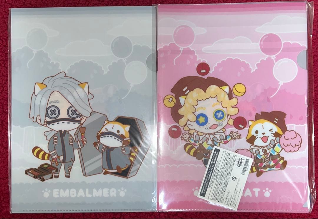 第五人格 楽天くじ ラスカル クリアファイル サバイバー 15枚セット