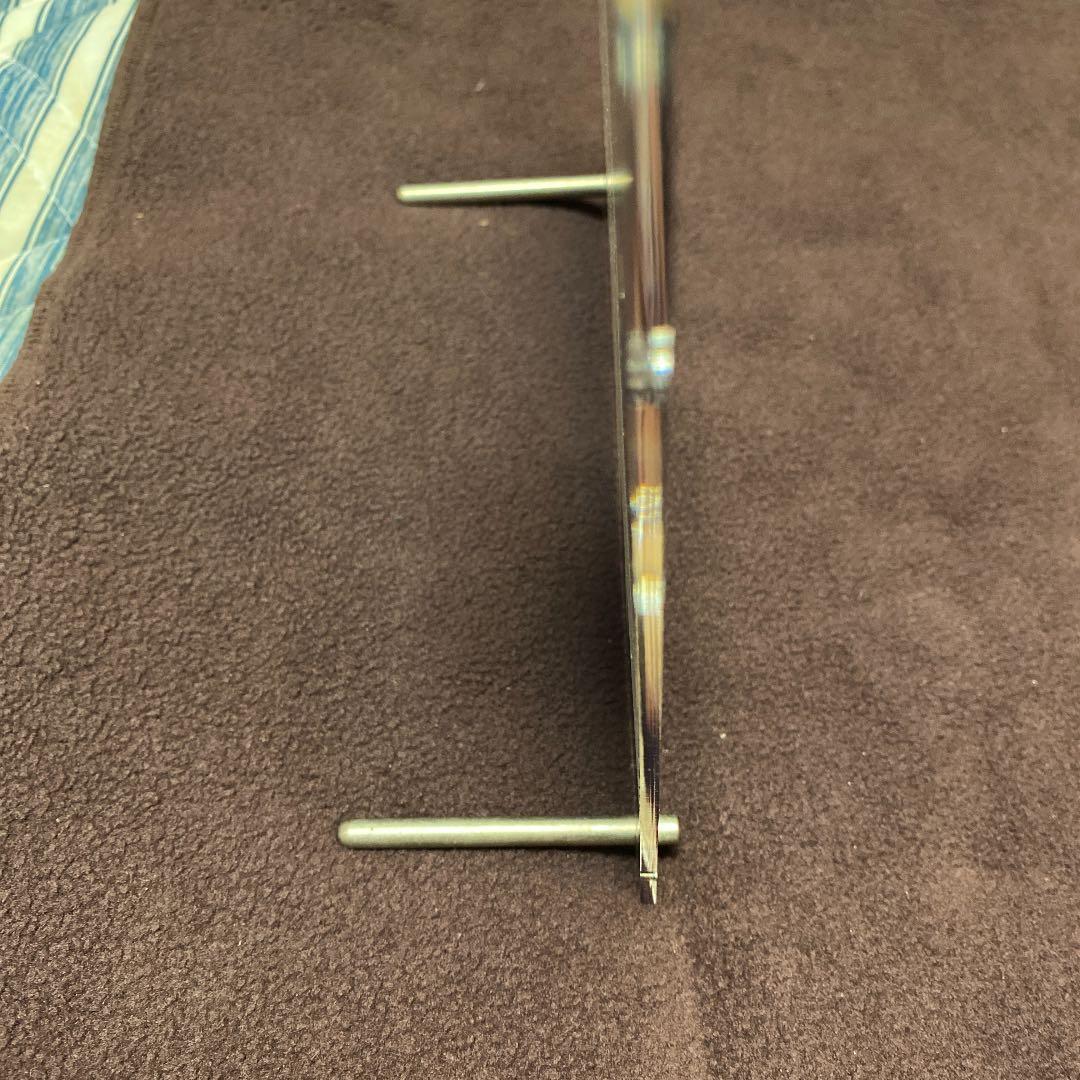 直筆サイン 青山澄香 アクリルクロック