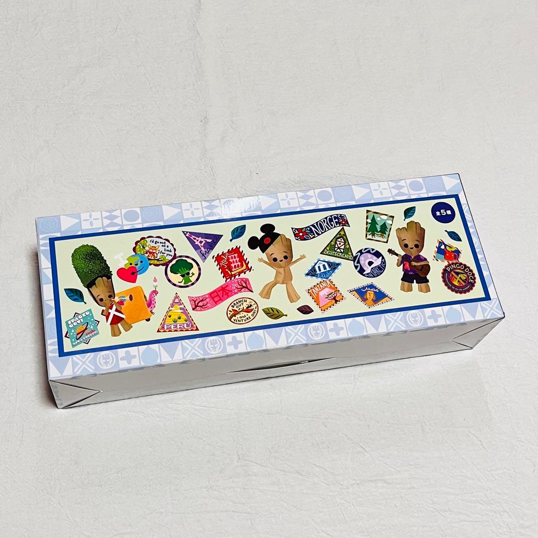 ディズニー　イッツアスモールワールド　グルート　ぬいぐるみチャーム　全5種