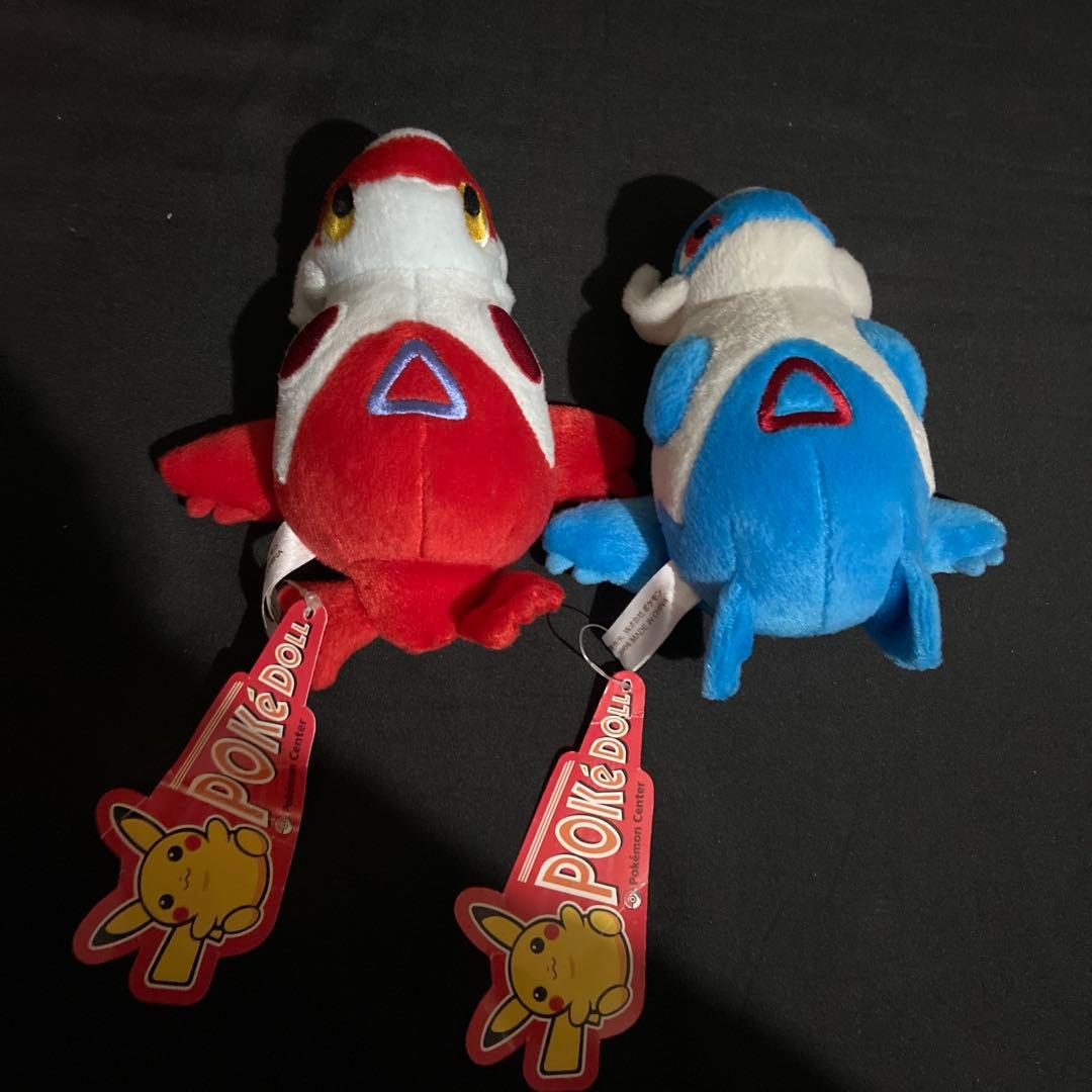 ポケドール　ラティオス　ラティアス　ぬいぐるみ　2体　タグ付き　2004年版