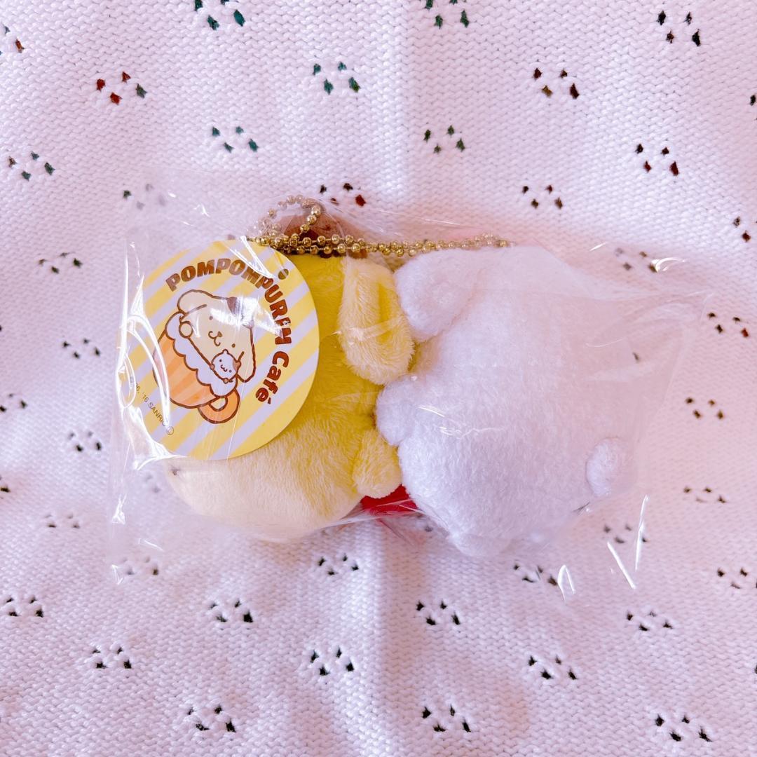 サンリオ ポムポムプリン マカロン ハート マスコット