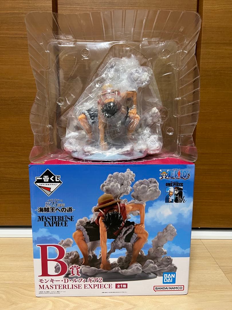 ワンピース MASTERLISE ルフィ　一番くじ　B賞　ギアセカンド