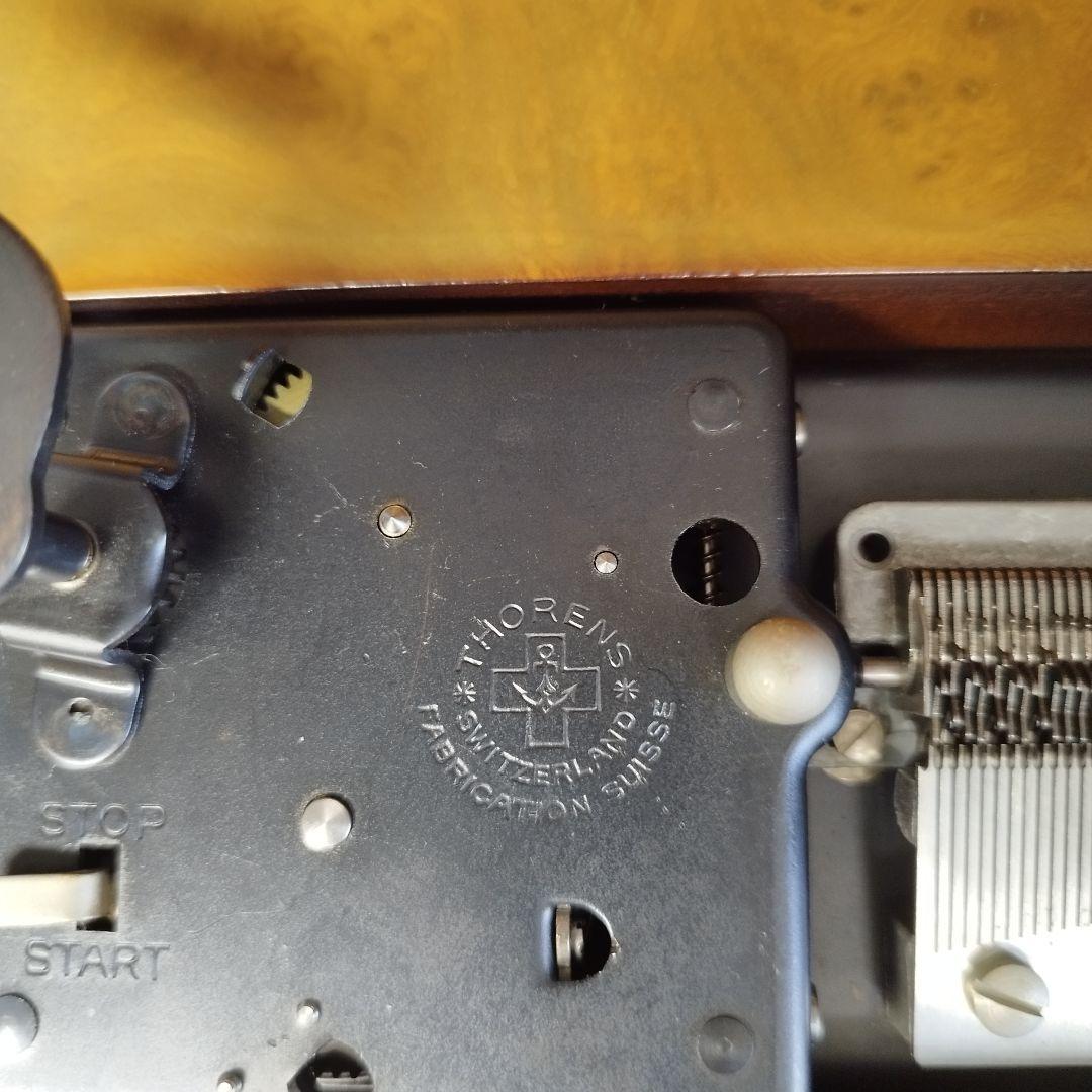 【ジャンク品】THORENS トーレンス ディスク交換式 ドーム型 オルゴール