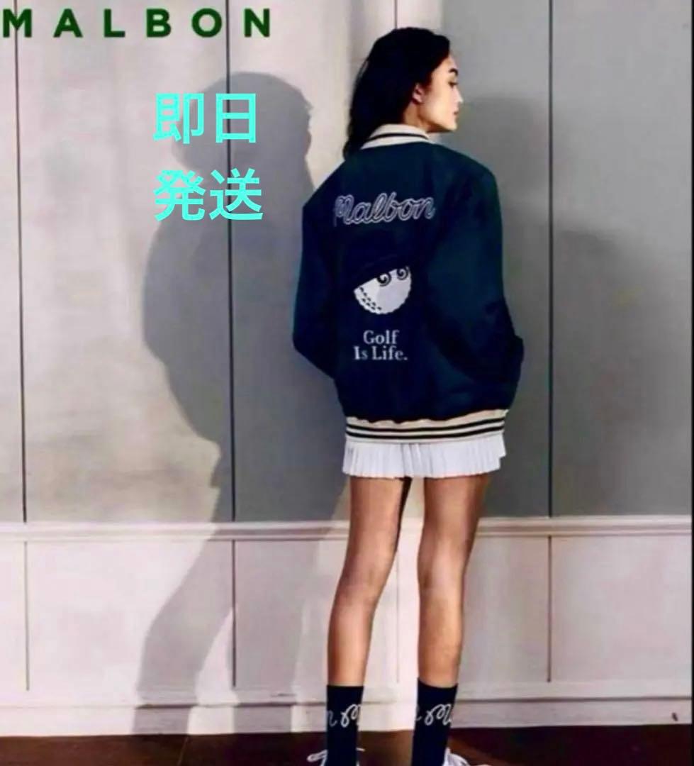 S マルボンゴルフ MALBON GOLF 　シャツ　スタジャン　ジャケット