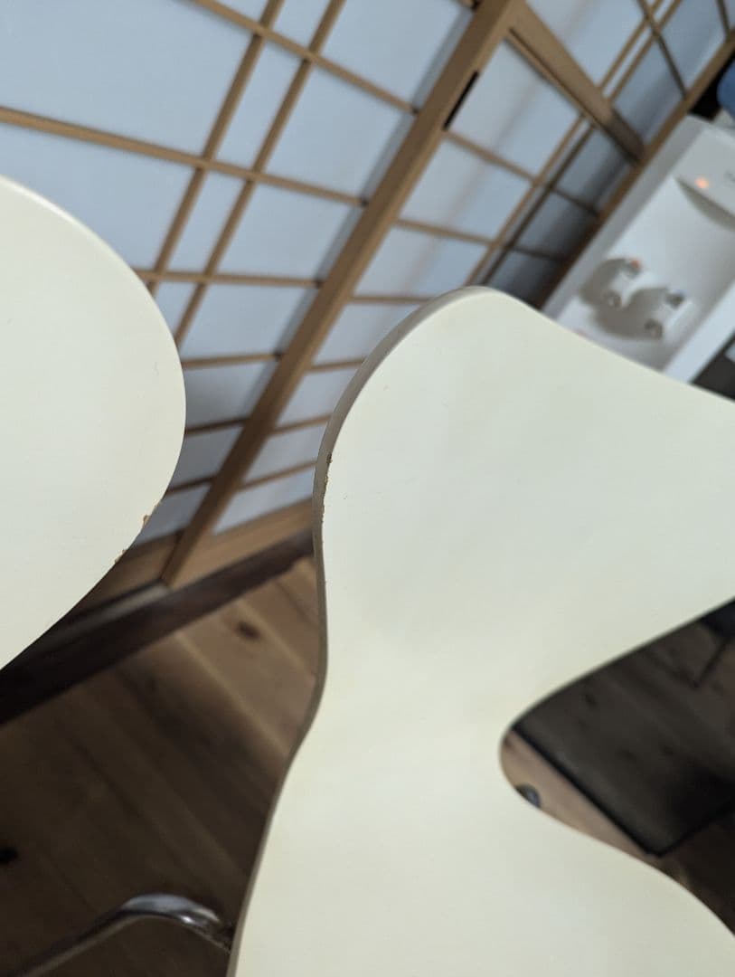 フリッツハンセン　スーパー楕円テーブル&セブンチェア4脚セット