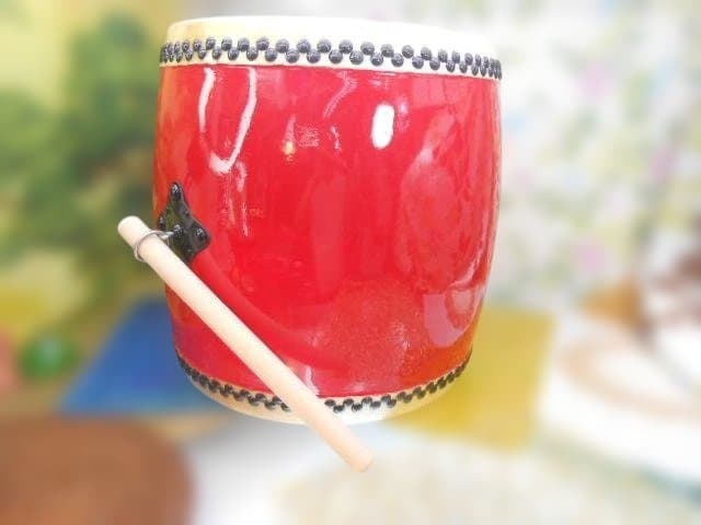 限定新品未使用(送料無料)33.980円 エイサー大太鼓44cm*48cmバチ付