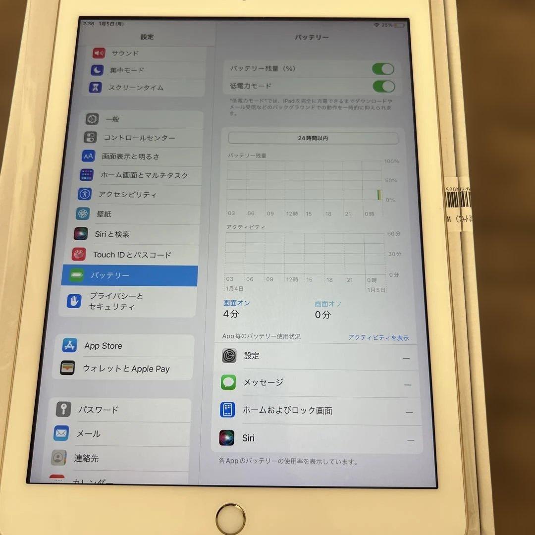 261052Apple iPad (第５世代) Wi-Fi 128GB ゴールド