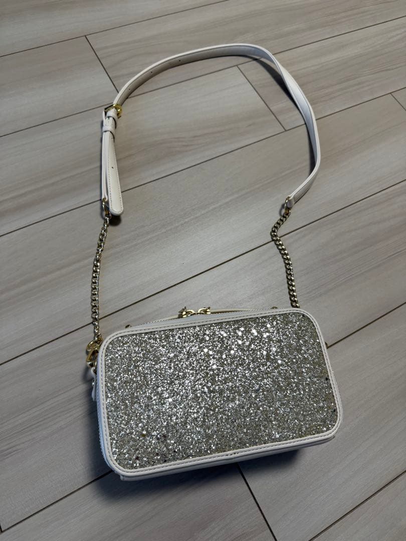 DIANA グリッター ショルダーバッグ