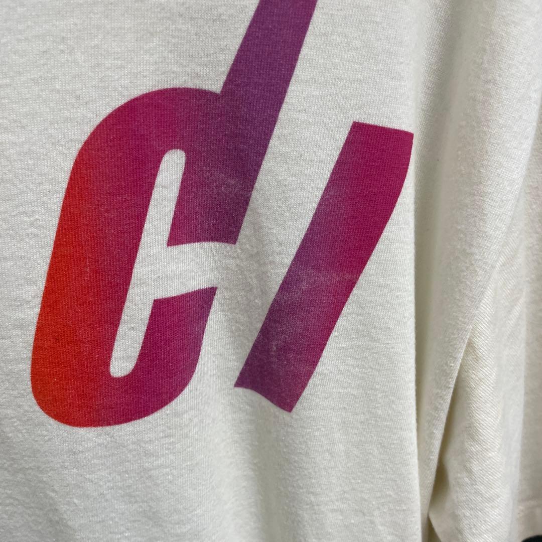 GUCCI ホワイト マルチカラー Tシャツ