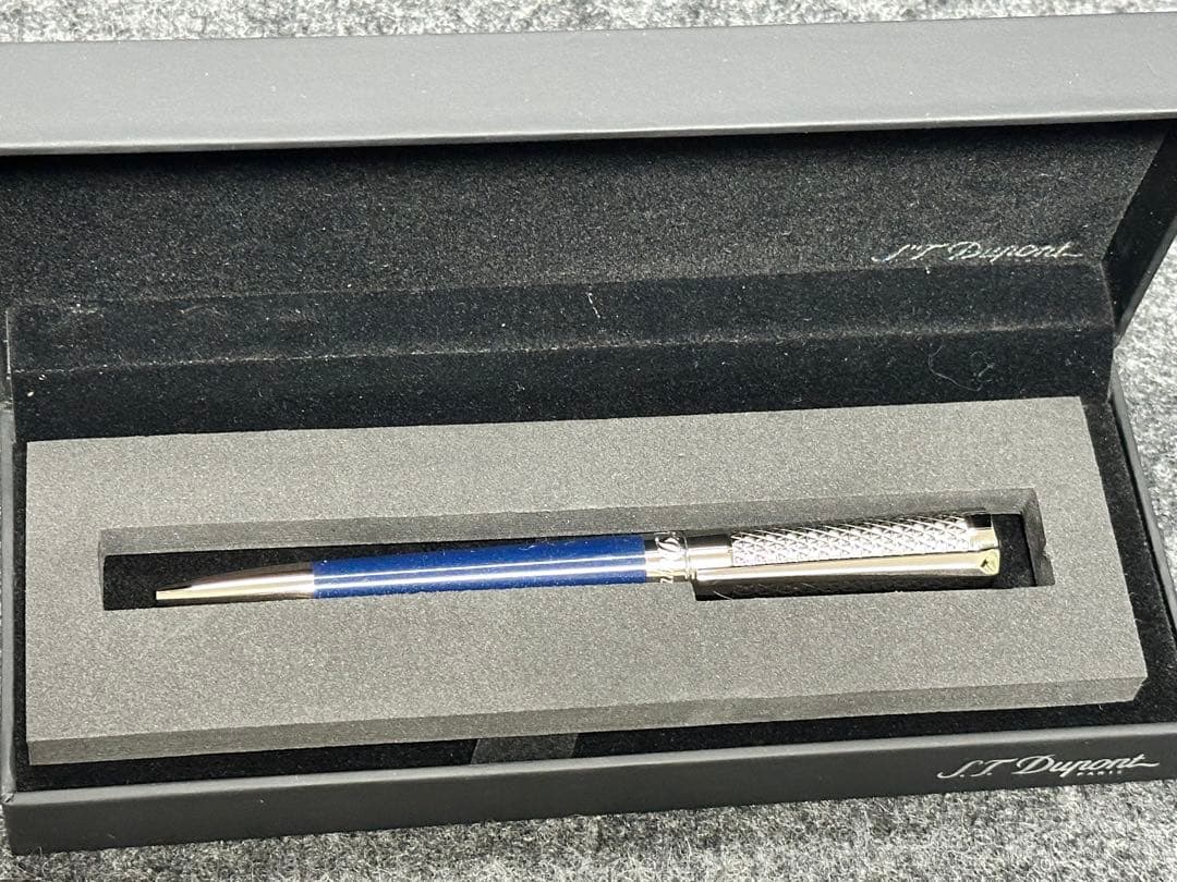 S.T.DUPONT リベルテ　ボールペン　ブルー