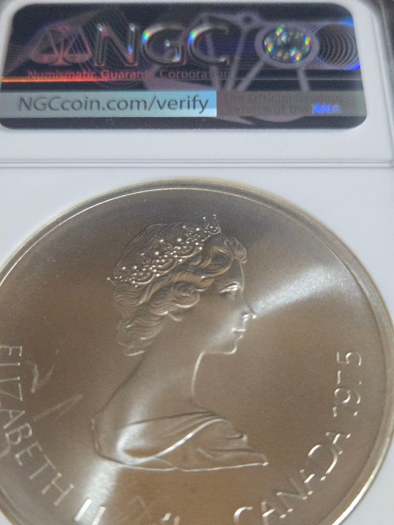 カナダ モントリオール オリンピック 10ドル セーリング NGC MS68