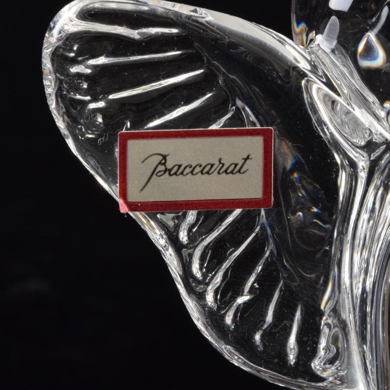 Baccarat　バカラ　クリスタルガラス　天使　置物　箱付　V　7135