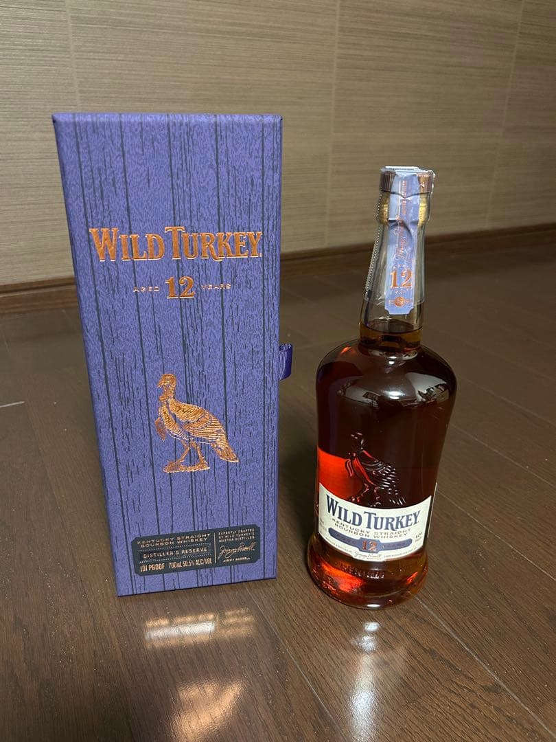 [入手困難] ワイルド ターキー 12年 箱付き 終売品 13,800円 !