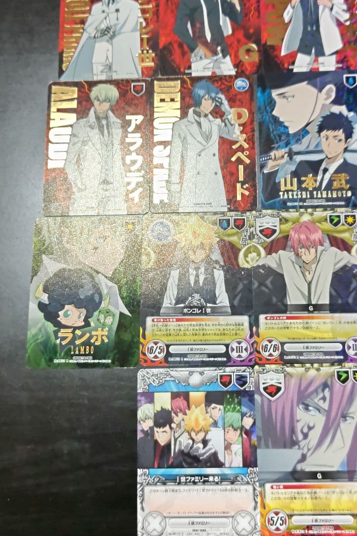 家庭教室ヒットマンREBORN!　CCG カード　1世ファミリー