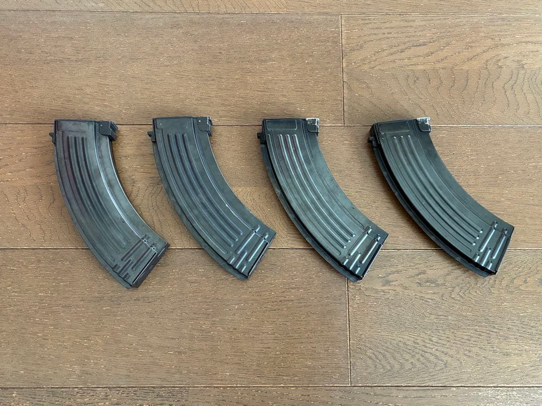 E&L AK-47/AKM 120連スチールマガジン×4