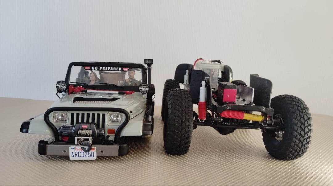 ホビーラジコン RC4WD TRAIL FINDER \"SWB\" Jeep YJ