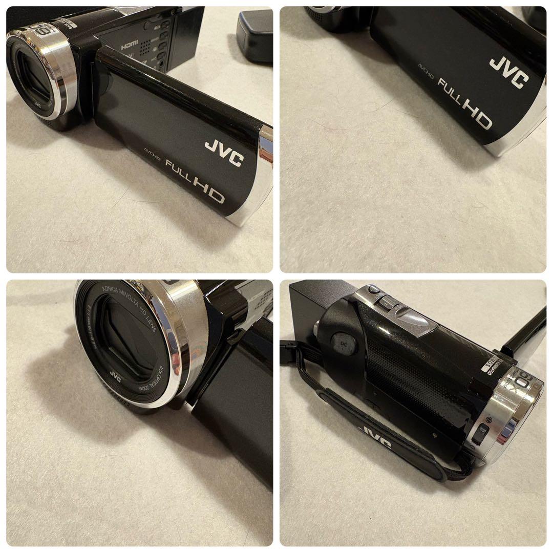 JVC ケンウッドEverio GZ-E108-B ハードディスク ビデオカメラ