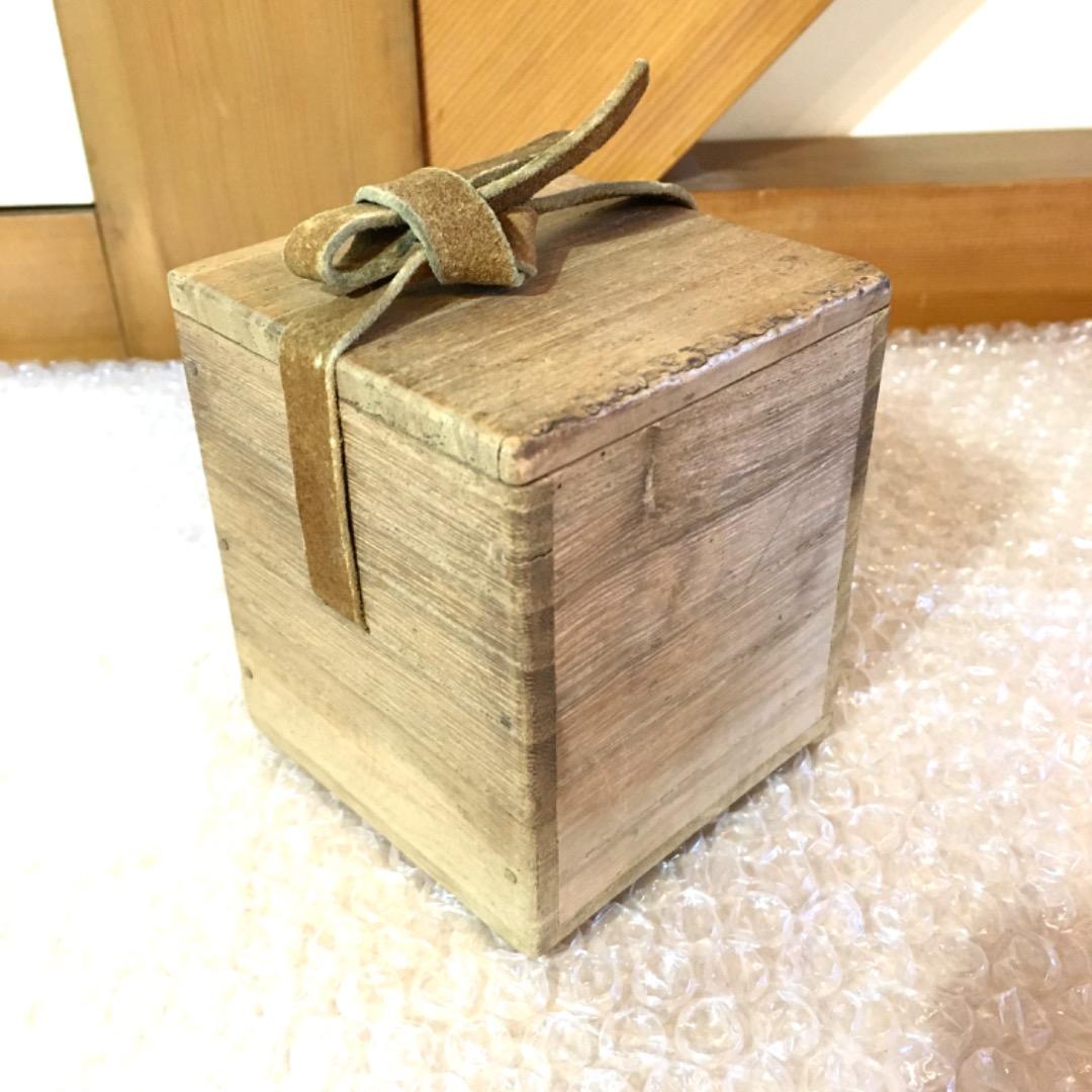 在銘= 丁 茶入 茶壺 茶器 茶道具 茶入れ 時代箱付き [極美品]