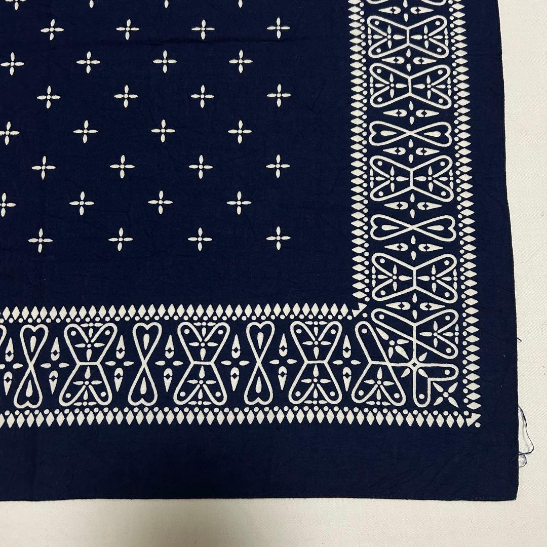 ★ 希少 デッドストック クロス バンダナ USA製 60s ヴィンテージ