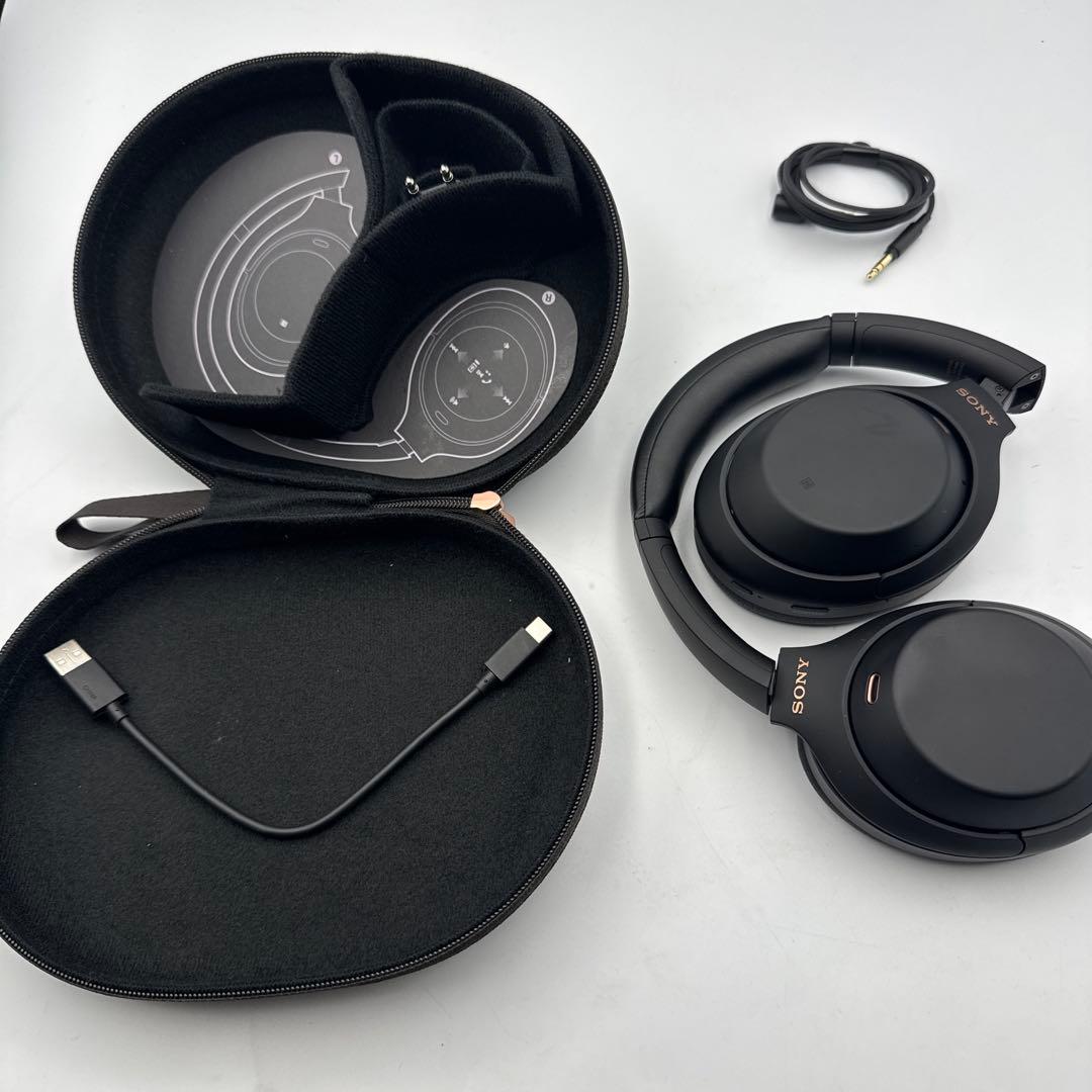 SONY ワイヤレスヘッドホン ブラック