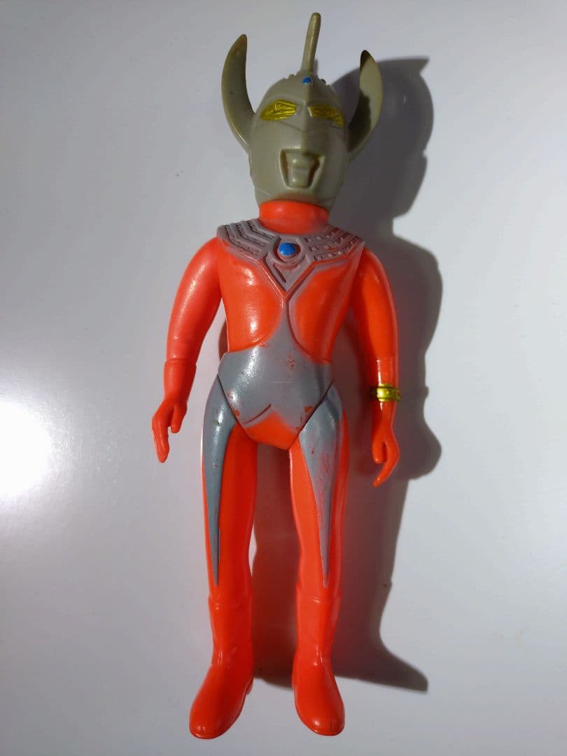 ブルマァク☆ウルトラマンタロウ☆1970年代の希少ソフビフィギュア☆約15cm