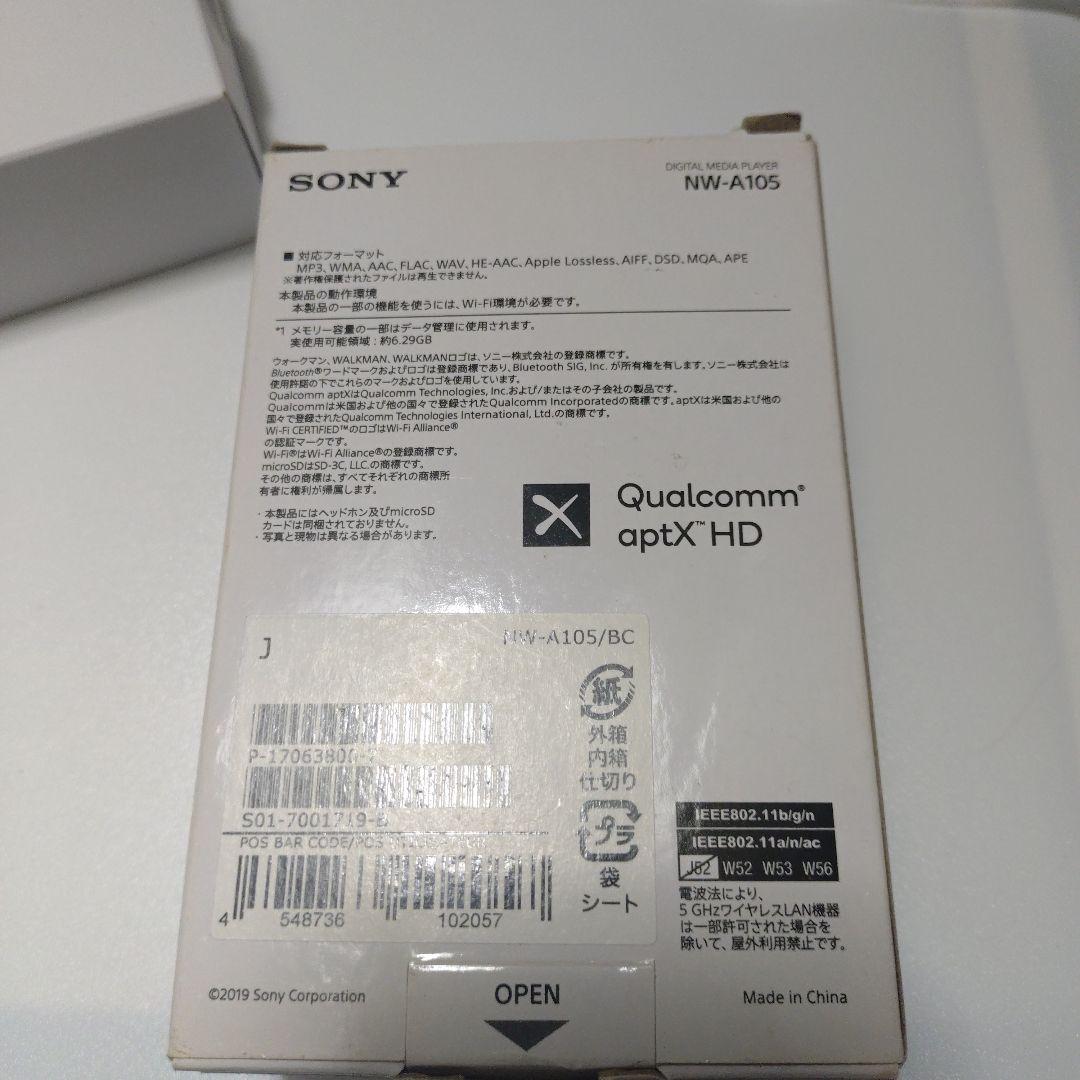 SONY ソニー ウォークマン NW-A105