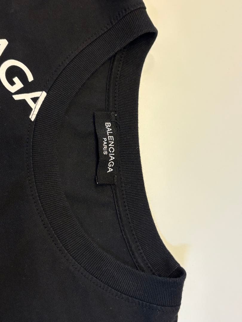 年始セール！BALENCIAGA PARIS ロゴ Tシャツ Lサイズ
