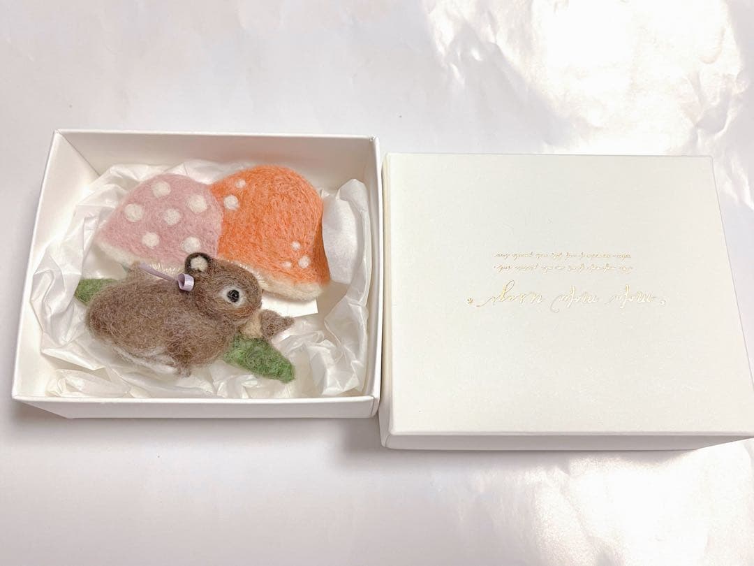 mofu mofu usagi作家 テディベア ハンドメンドぬいぐるみmikko