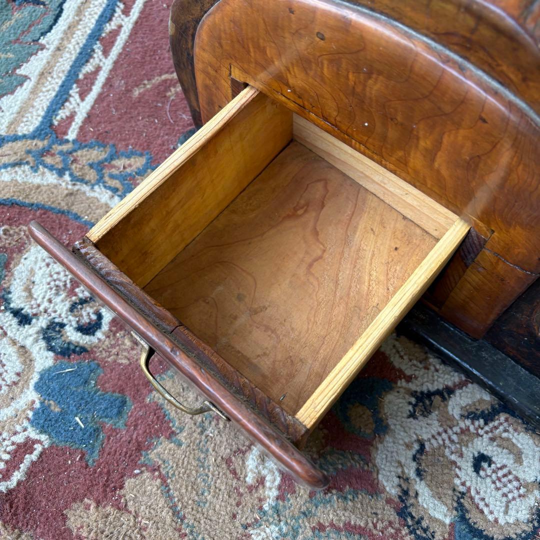 昭和レトロ 古家具 屋久杉 切り株火鉢 天然木製 大型火鉢 囲炉裏 古民家古道具