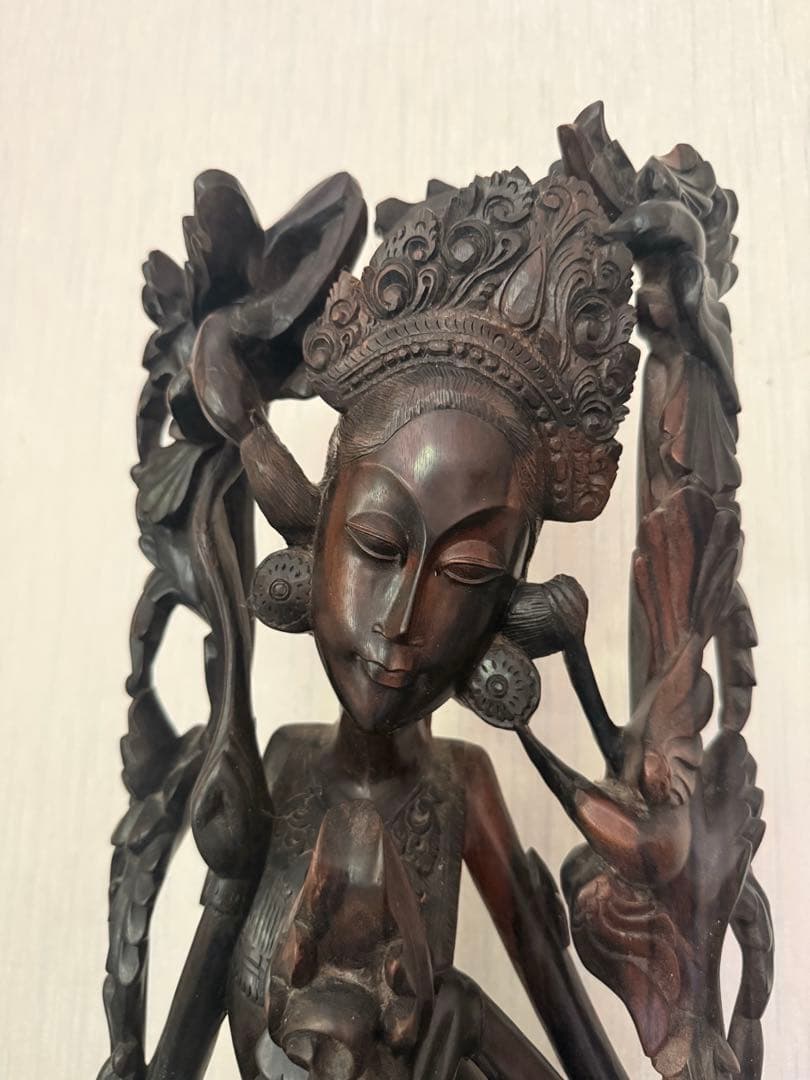 アジア雑貨　インド　置物　神様　レトロ雑貨　木彫り　仏　セット売　ヴィンテージ