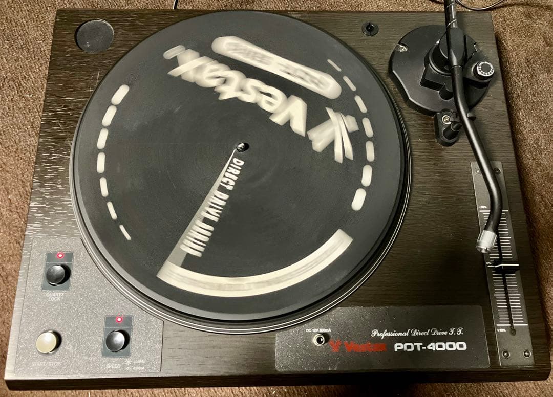 ジャンク　Vestax POT-4000 ターンテーブル