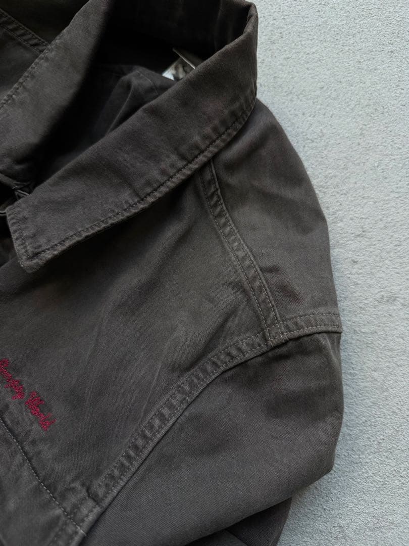 UNDERCOVERアンダーカバー 刺繍 フェード加工ジャケット Gジャン型