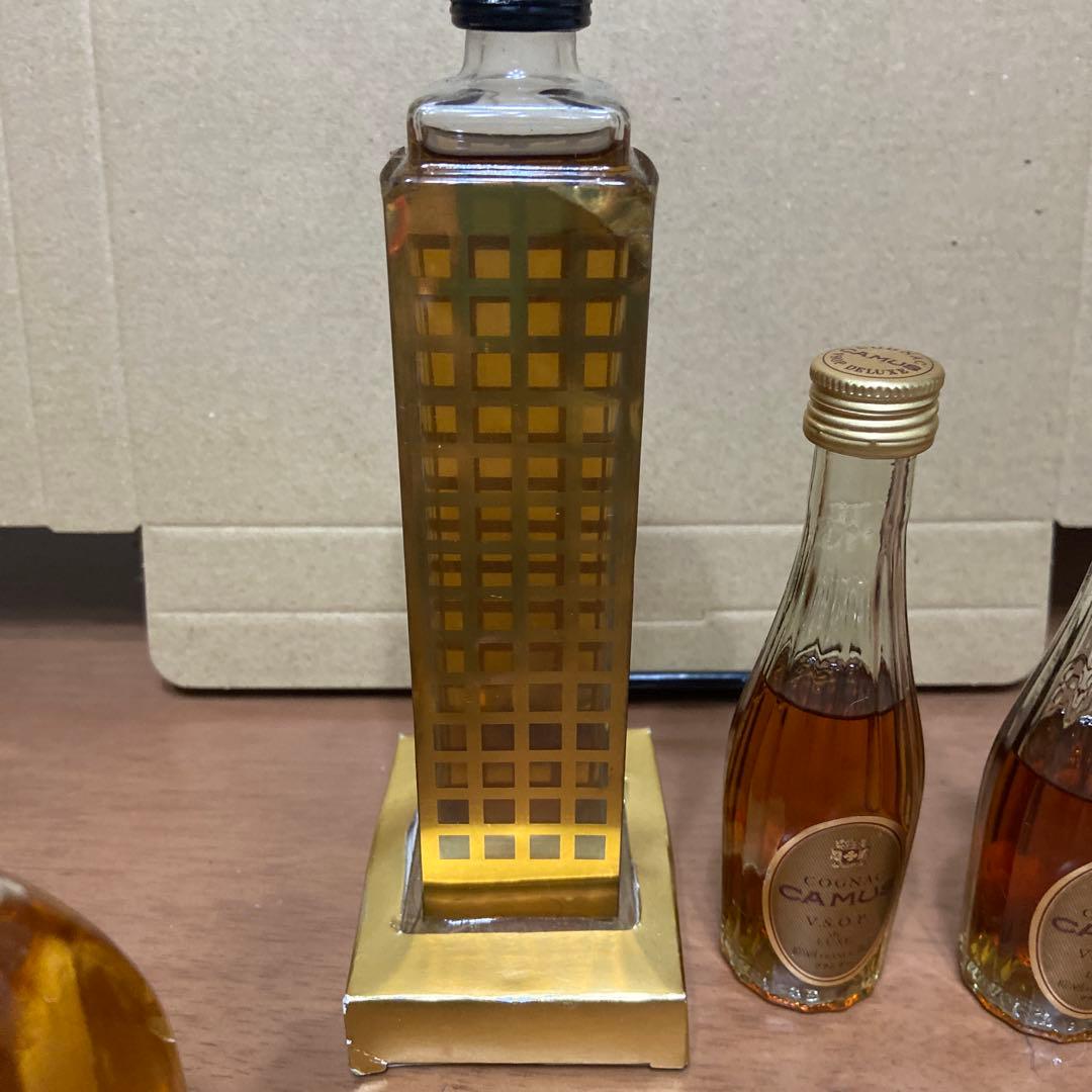 ミニボトルブランデー16本ウイスキー１５本