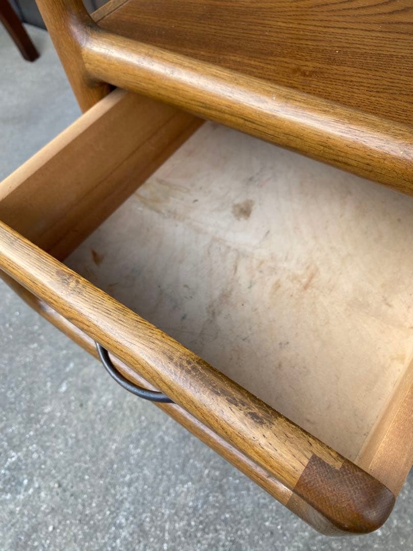 曙工芸　アケボノ　電話台　チェスト　収納引き出し　キャビネット　ヴィンテージ