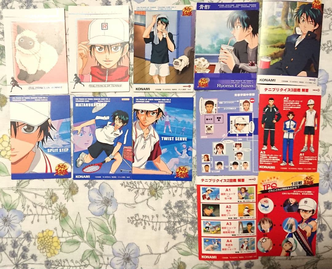 越前リョーマ＆カルピン セット　テニスの王子様