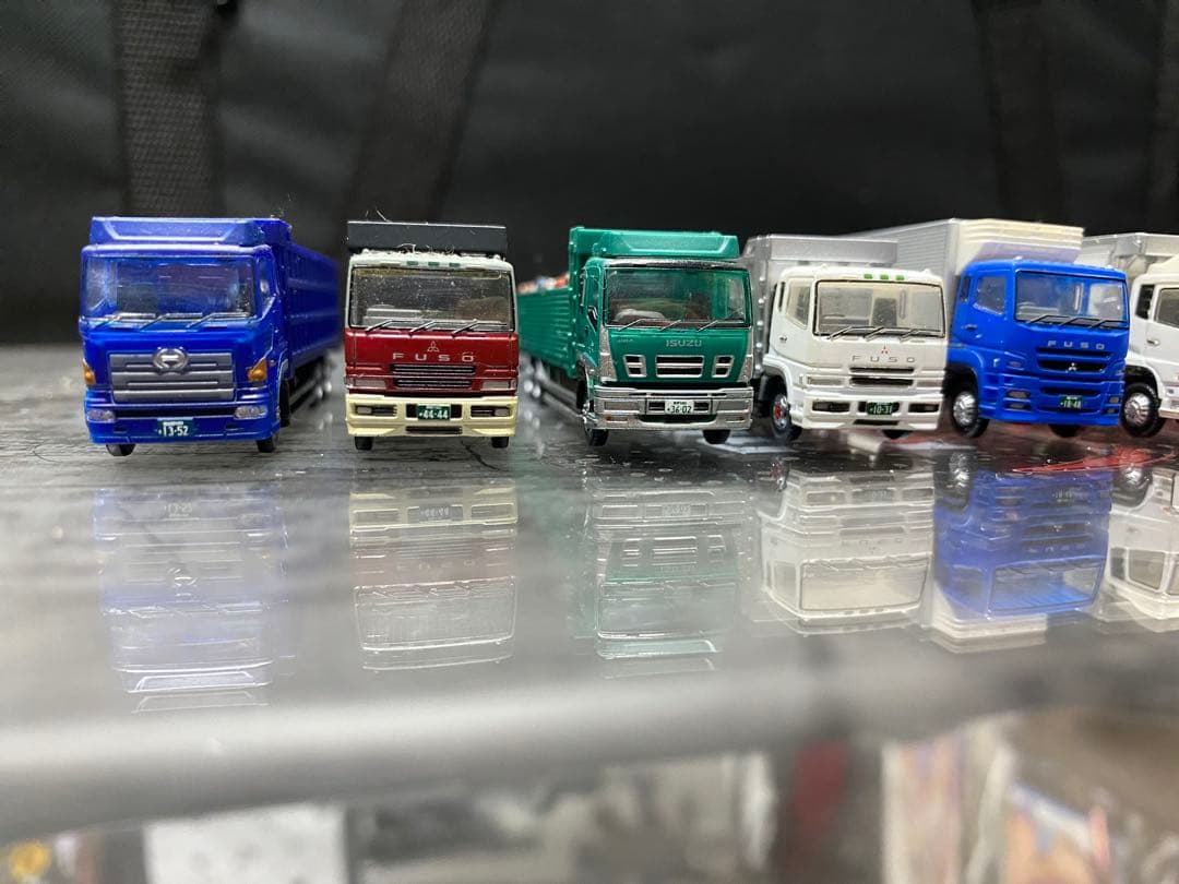 1/150 Nゲージサイズ　トラック、トレーラーコレクション13台+3台セット
