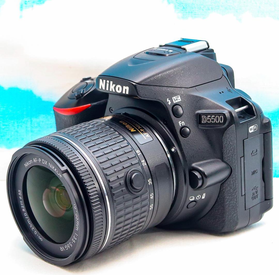 ニコン Nikon D5500⭐️スマホ転送機能付⭐️超高画質2416万画素