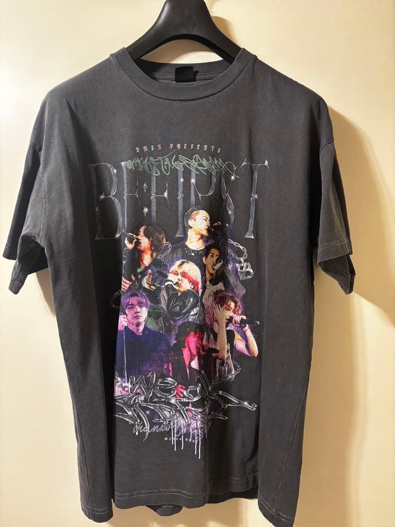 BE:FIRST グラフィックTシャツ ダークグレーM