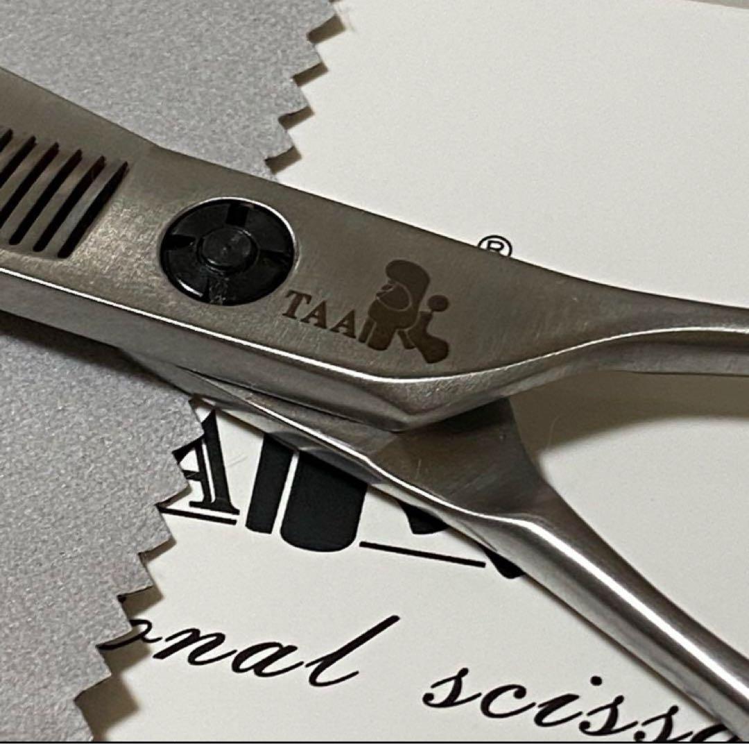 新品　TAA セニングシザー　メガネハンドル　トリミングシザー