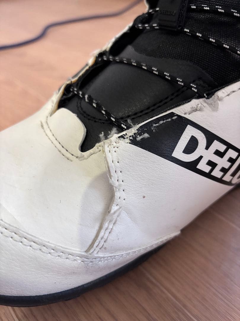 DEELUXE EMPIRE 28.5 スノーボードブーツ ホワイト