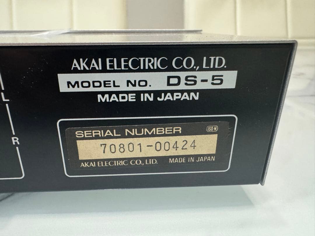 AKAI アカイ DS-5 テープデッキセレクター　 現状品