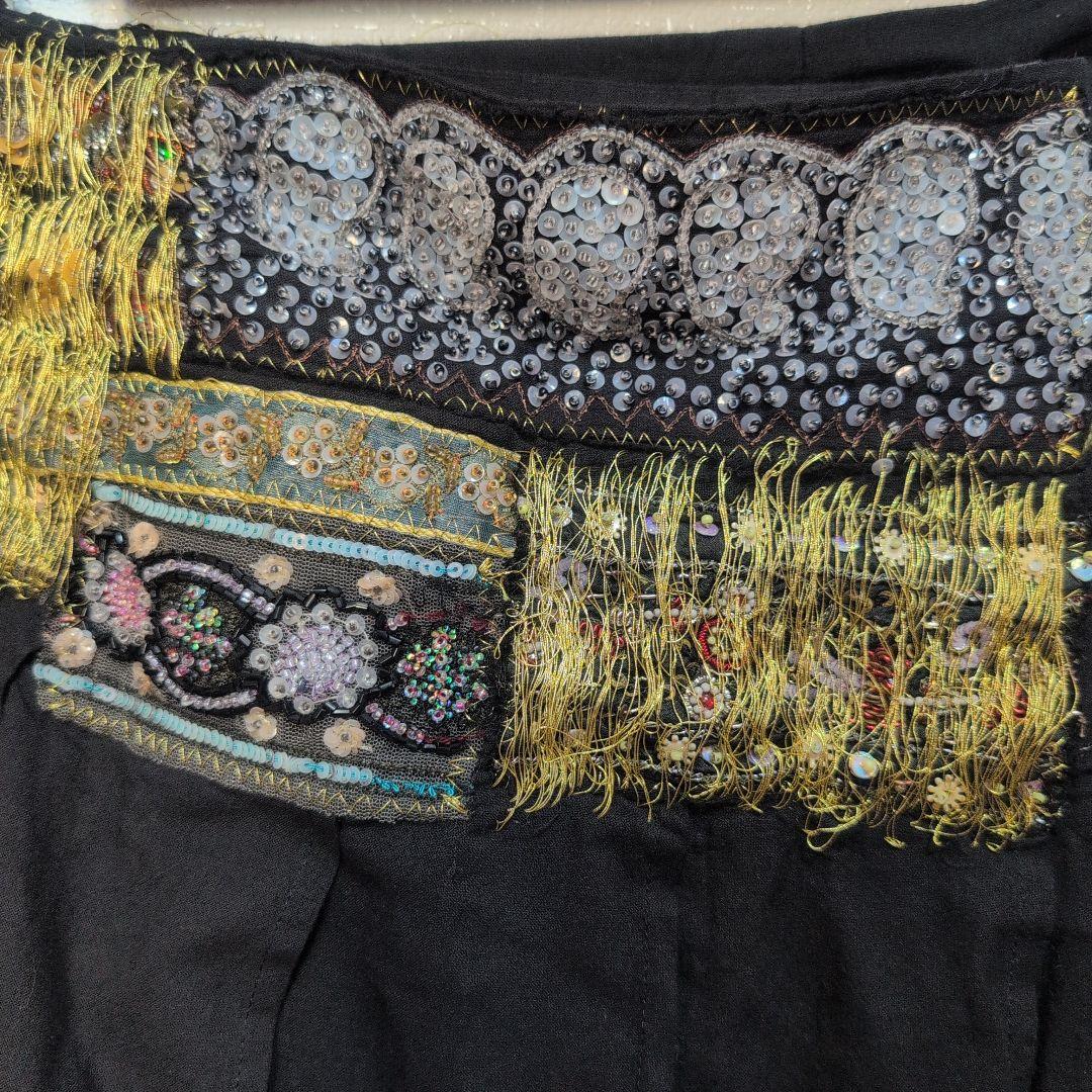 tricot COMME des GARCONS ビーズ刺繍スカート