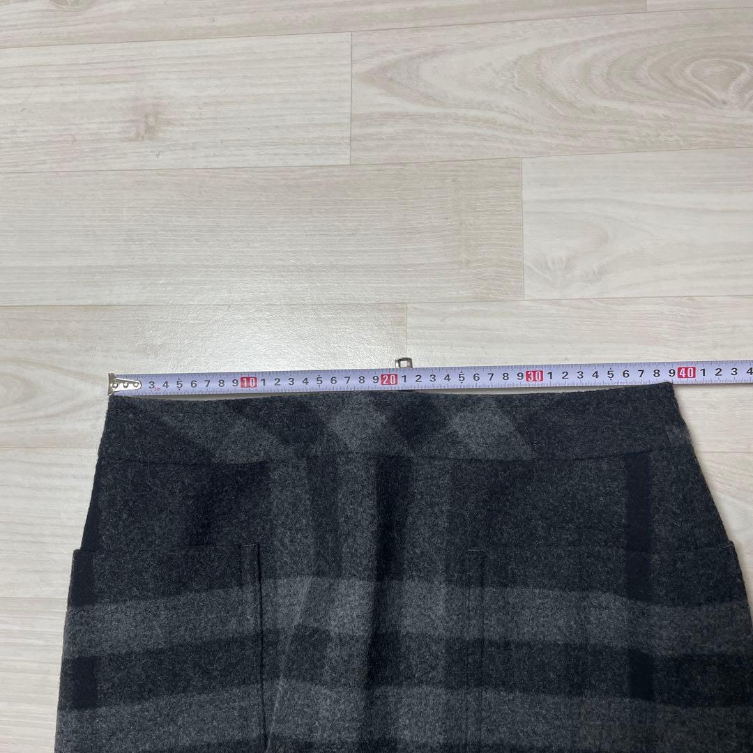 BURBERRY LONDON バーバリー ロンドン チェック スカート 44